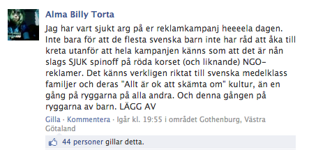 Reklamkampanj, Twitter, Kampanj,  protestaktion,  upprörda känslor, Liseberg